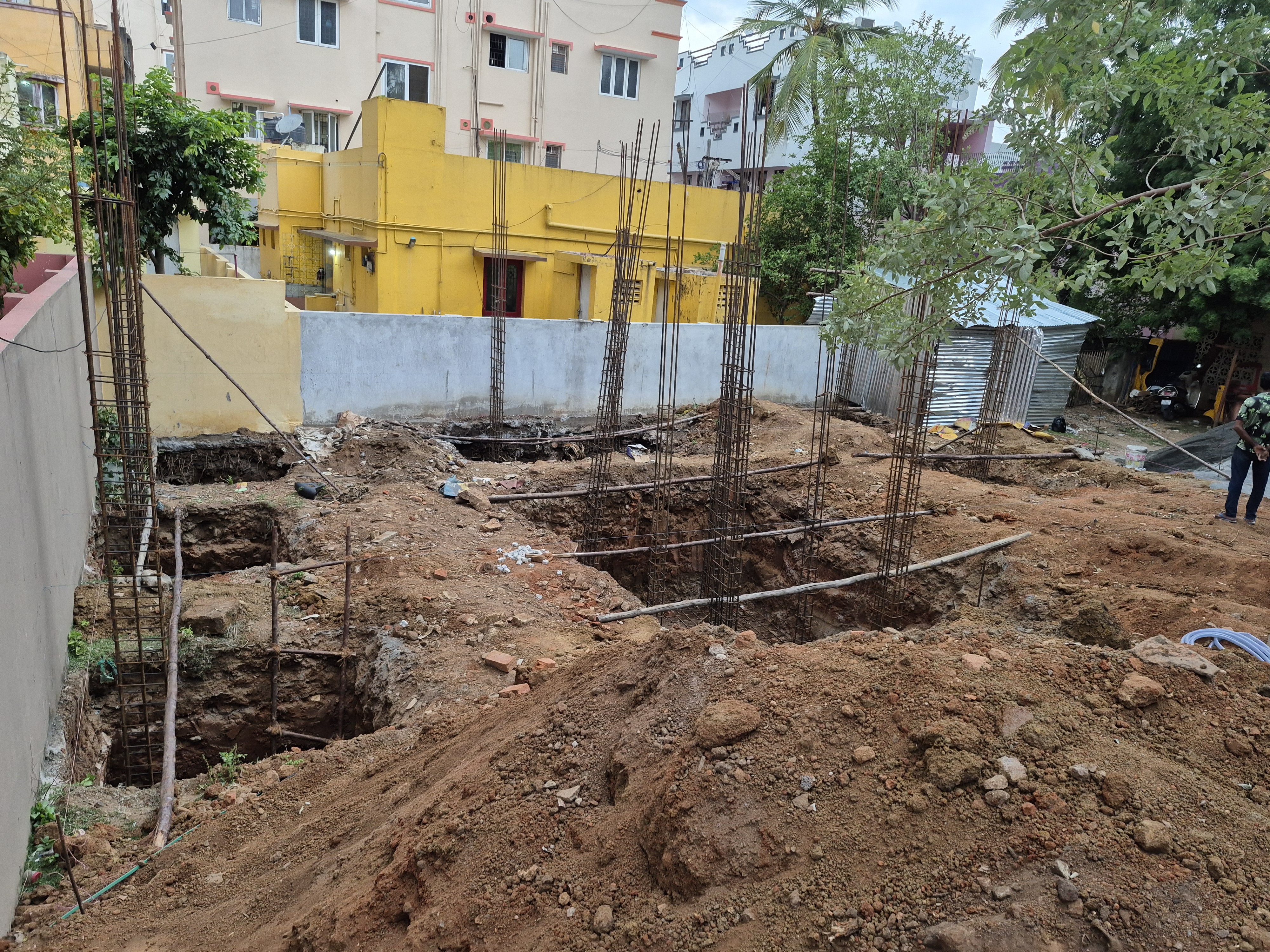 Foundation works